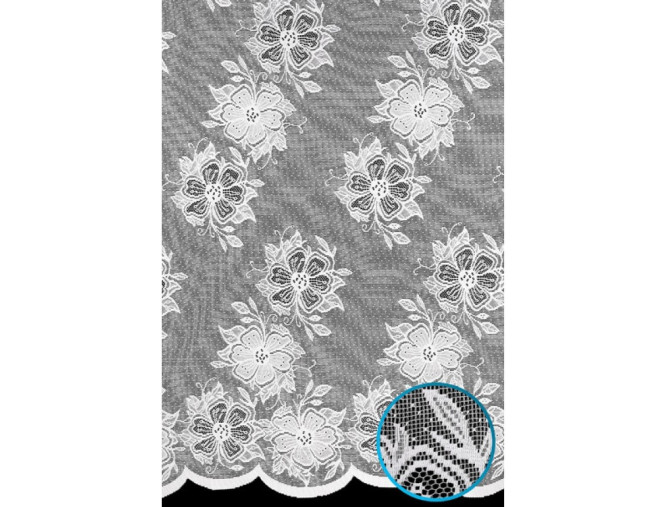 Measurable back curtains 250cm