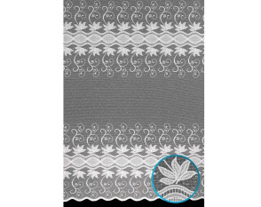 Measurable back curtains 250cm