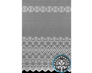 Measurable back curtains 250cm