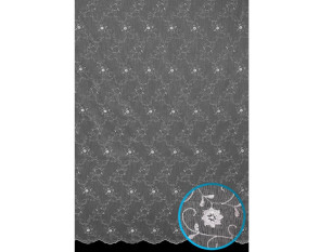 Measurable back curtains 250cm