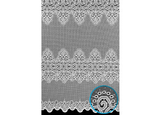 Measurable back curtains 250cm