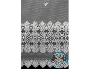 Measurable back curtains 250cm