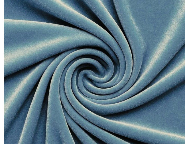 Aksomas Džinso mėlyna