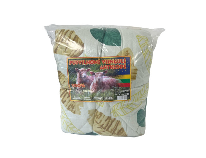 Semi-wool blanket of 150 x 200 cm