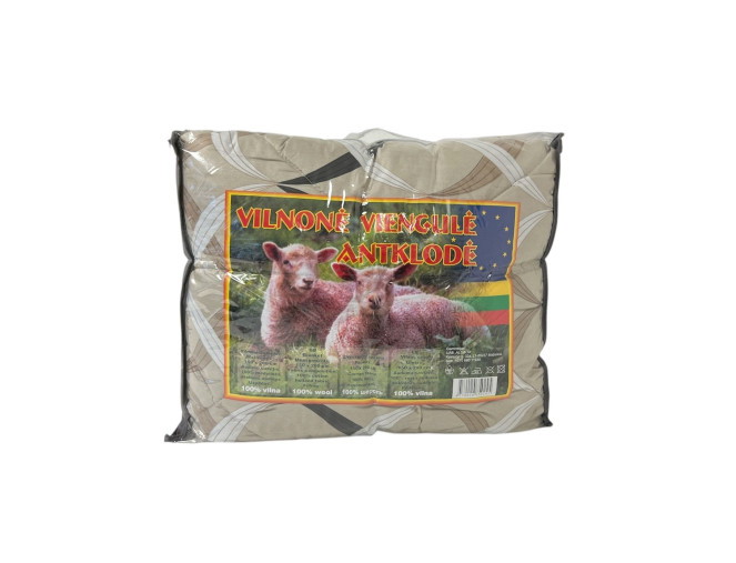 Semi-wool blanket of 150 x 200 cm