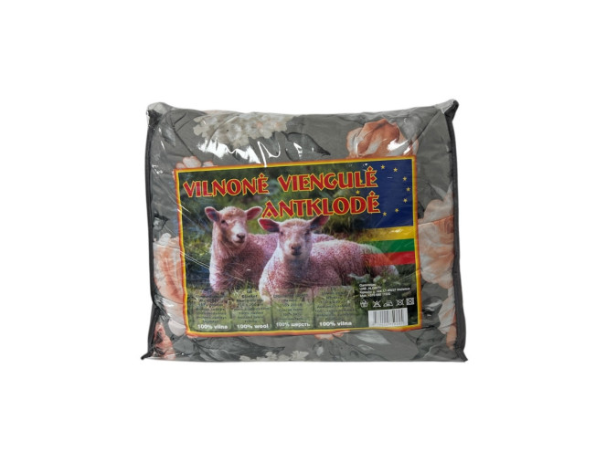 Semi-wool blanket of 150 x 200 cm