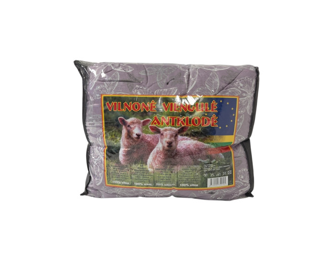 Semi-wool blanket of 150 x 200 cm