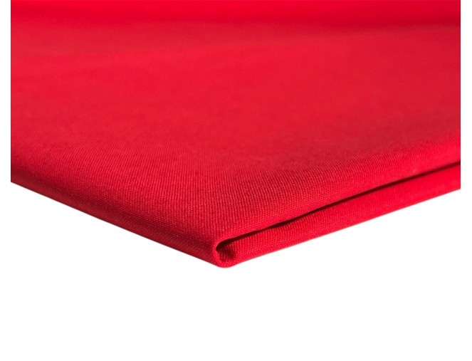 Medvilnė - drobė Raudona