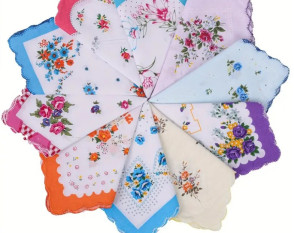 Men's handkerchief 40 x 40cm White Men's handkerchief 40 x 40cm White