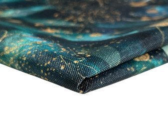 Vandeniui atsparus audinys Oxford Žali lapeliai