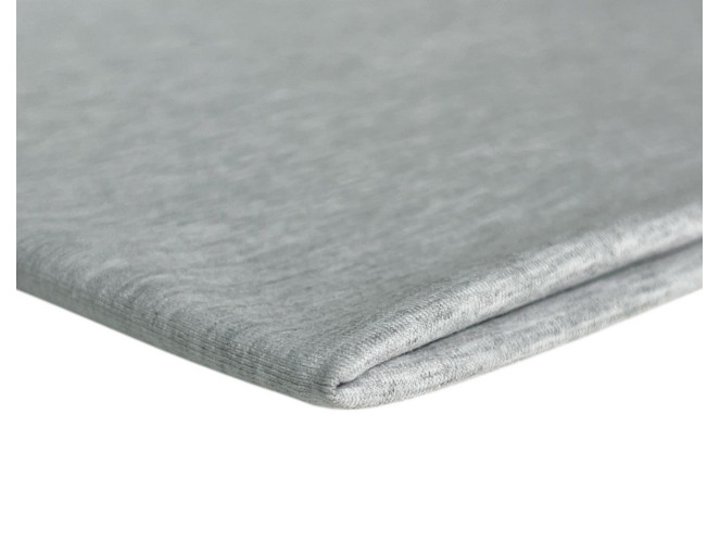 Medvilninis trikotažas (jersey) Šviesiai pilkas melanžas