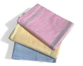 Men's handkerchief 40 x 40cm White Men's handkerchief 40 x 40cm White