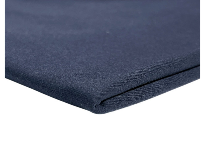 Medvilninis trikotažas (jersey) Tamsiai mėlynas