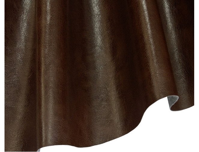 Faux leather Brown