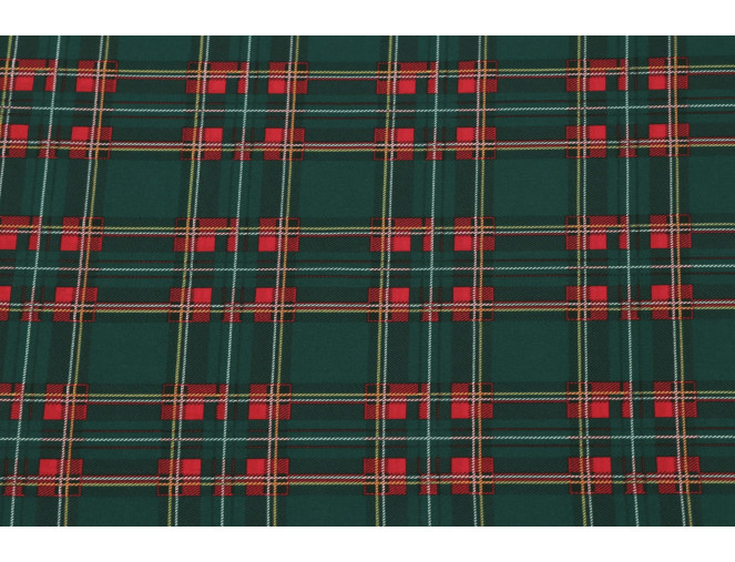 Dress fabric Violet flowers in white pigiau