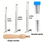Needle piercing kit pigiau