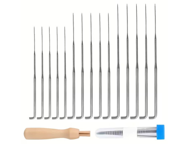 Needle piercing kit