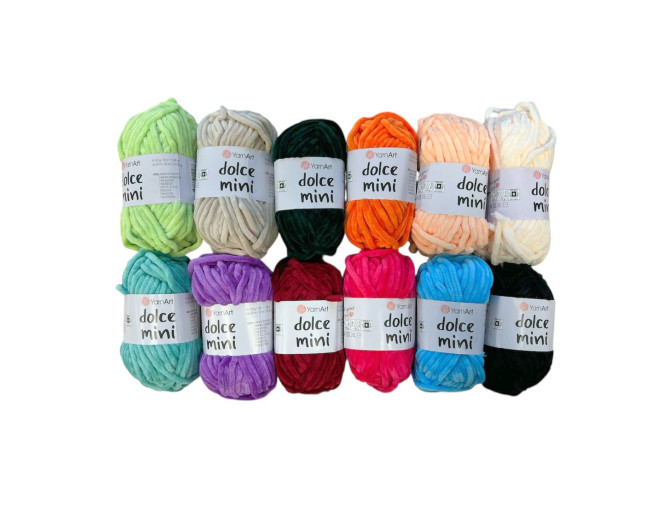 Yarn art dolce siūlų rinkinys 12vnt