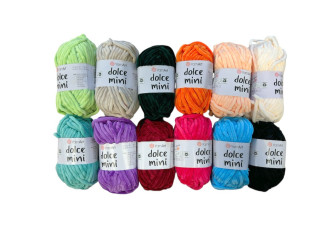 Yarn art dolce siūlų rinkinys 12vnt