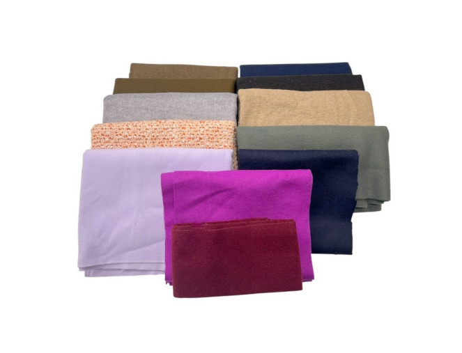 Paltinių audinių likučių rinkinys Nr.82