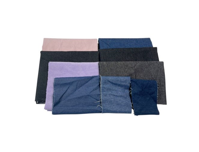 Denim remnants set No 102