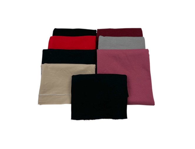 Trisiūlio kilpinio ir kilpinio trikotažo likučių rinkinys Nr. 35