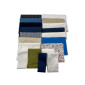 Miscellaneous cotton fabric remnants set No 19
