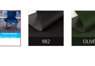 Waterproof fabric Kodura in rolls | 50m