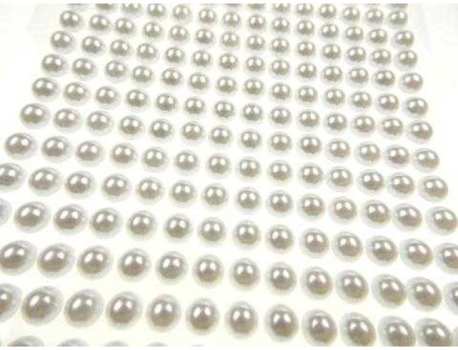 Glued pearls 5mm. | 9 colours pigiau
