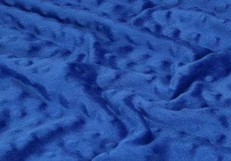 Minky fabric Cornflower