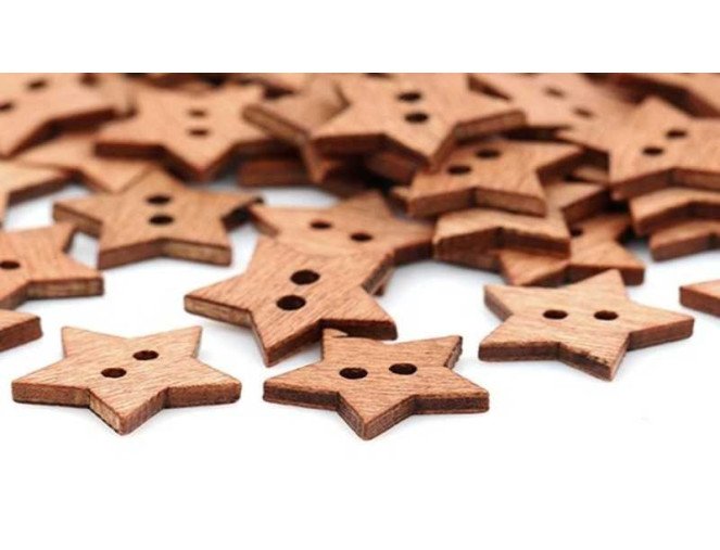 Button 19mm 264 Star