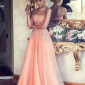 Solid tulle Peach pigiau