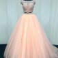 Solid tulle Peach internetu