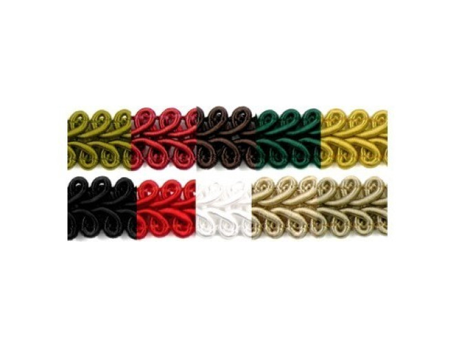 Decorative ribbon 10mm | 10 colours pristatymas per 1-4 d.d.