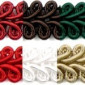 Decorative ribbon 10mm | 10 colours pristatymas per 1-4 d.d.