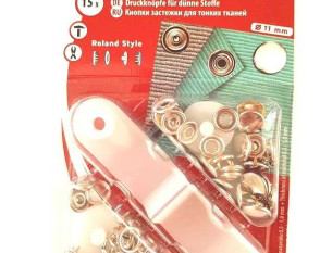 Spaudės Roland style 11mm Nikelio
