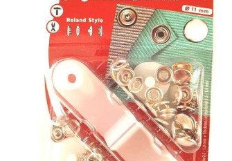 Presses Roland style 11mm Nickel