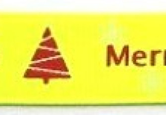 Ribbon 15mm Merry Christmas