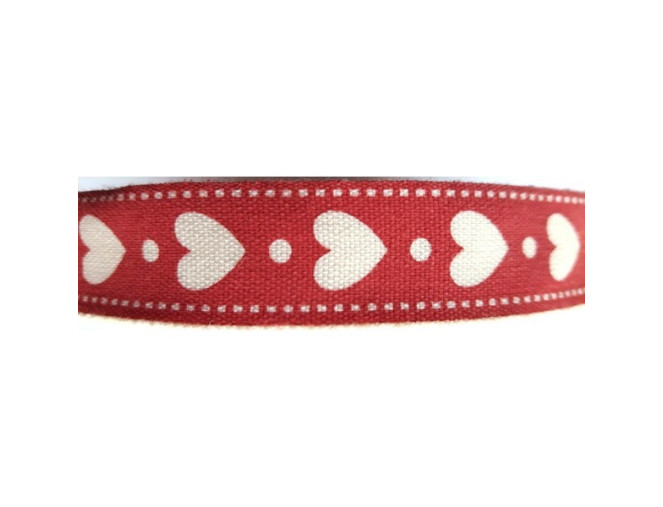 Ribbon 15mm Hearts