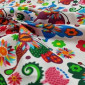 Cotton - canvas Colourful butterflies pristatymas per 1-4 d.d.