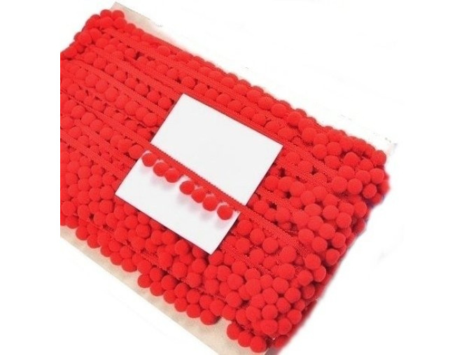 Pom pom ribbon 18mm | 16 colours pristatymas per 1-4 d.d.