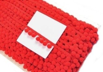 Pom pom ribbon 18mm | 16 colours