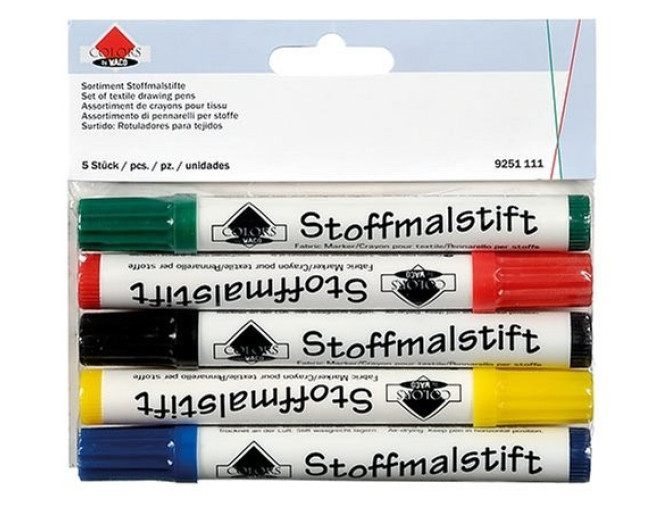 Markeriai (flomasteriai) tekstilei