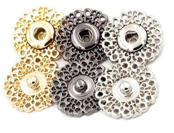 Stitched decorative stamps 21mm