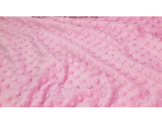 Minky fabric Pink