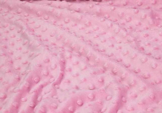 Minky fabric Pink
