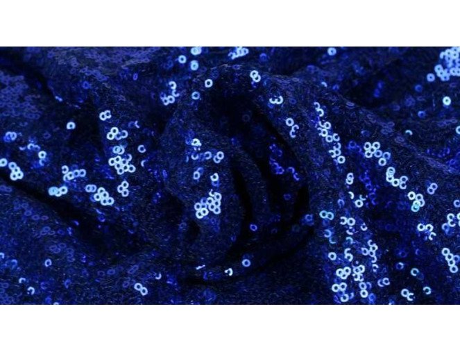 Fabric with scales Blue