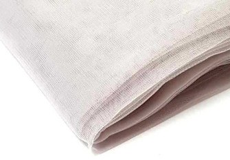 Solid tulle Light grey