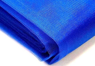 Solid tulle Blue