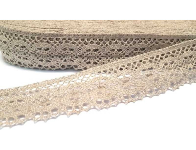 Linen lace 40mm
